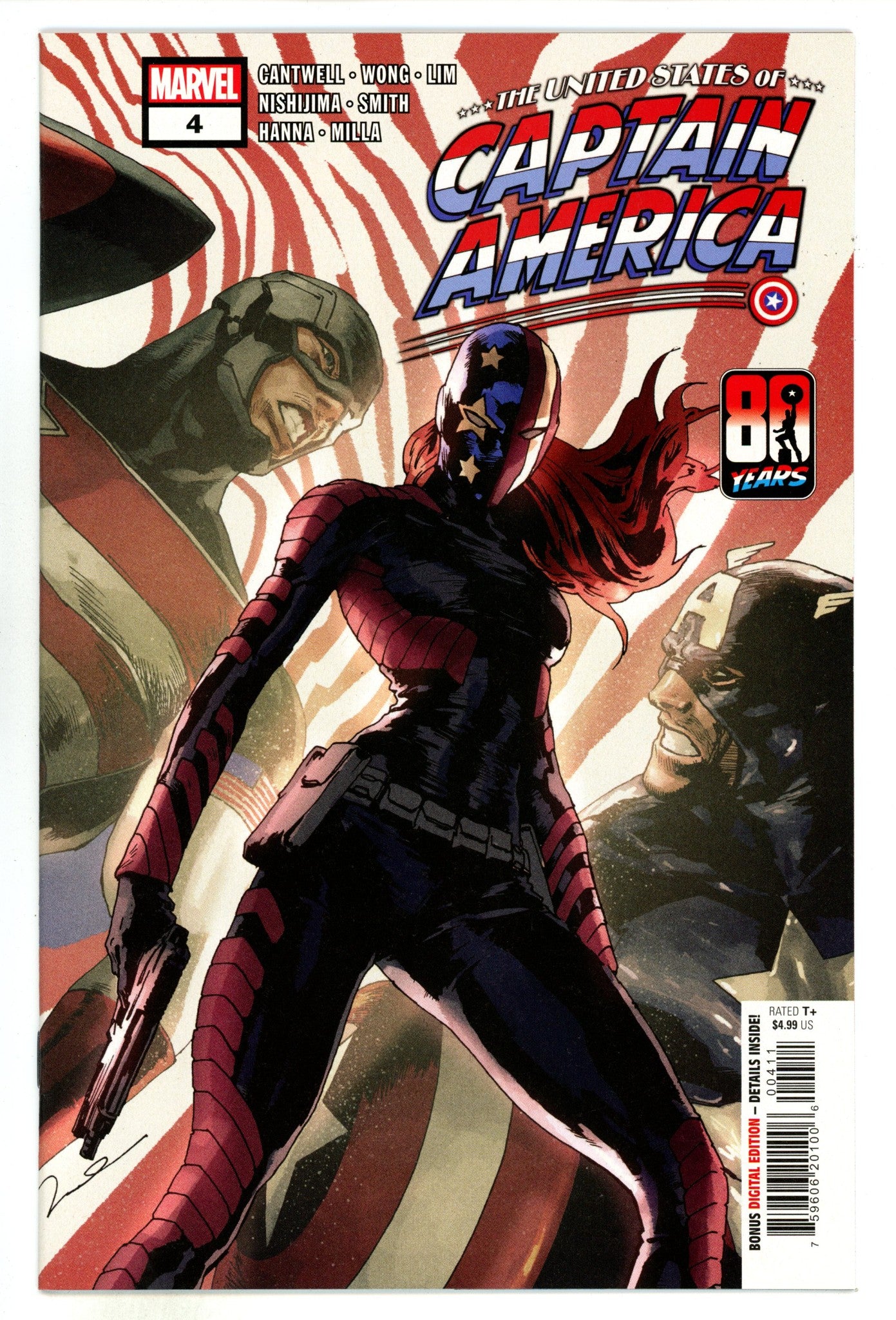The United States of Captain America 4 High Grade (2021) 