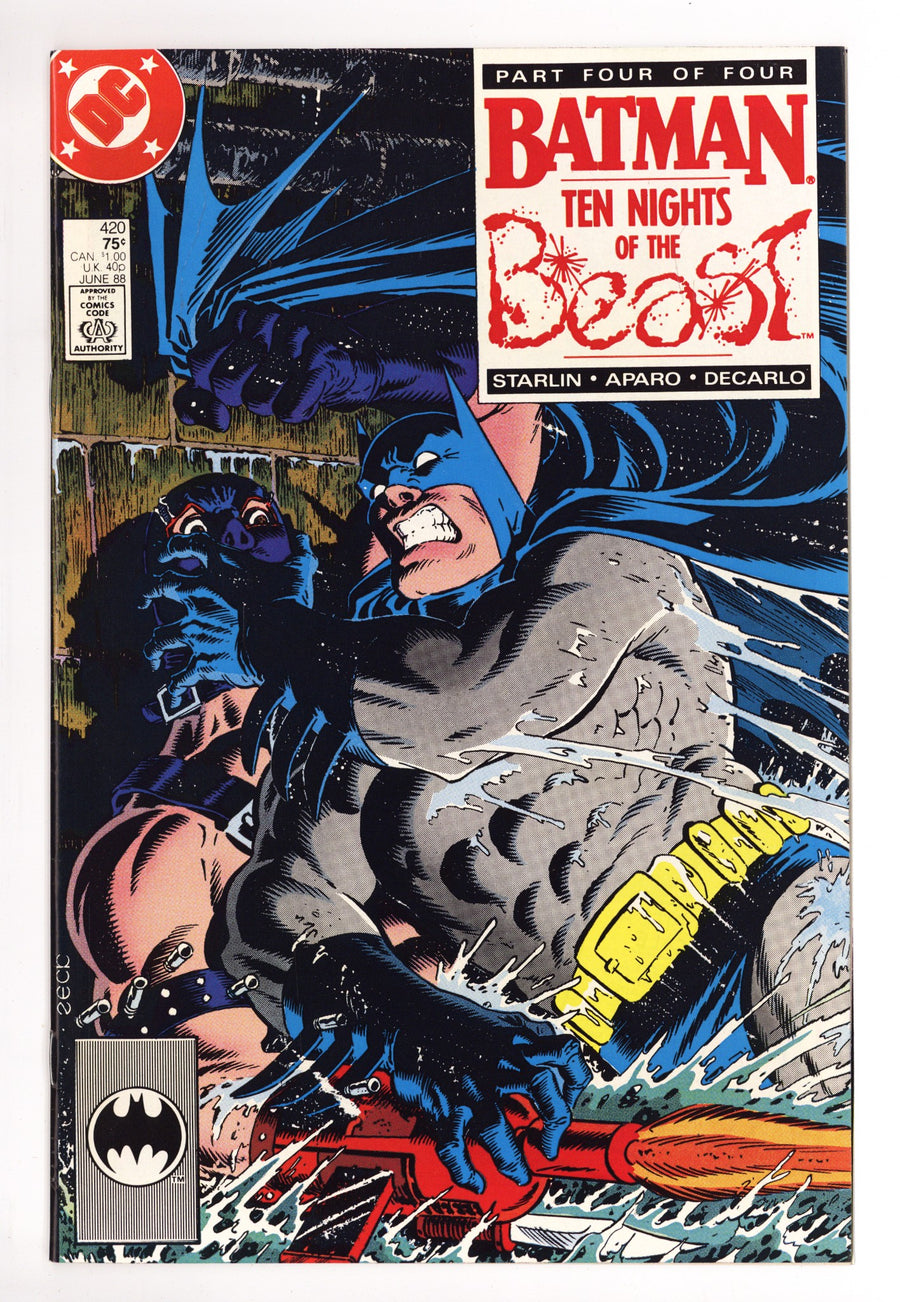 Batman Vol 1 420 VF+ (8.5) (1988) 
