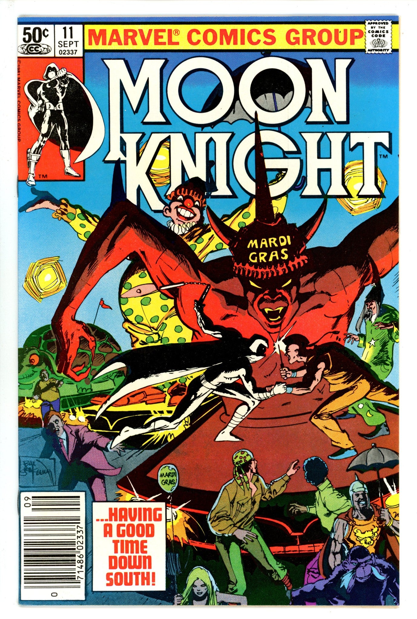 Moon Knight Vol 1 11 Newsstand VF/NM (1981)