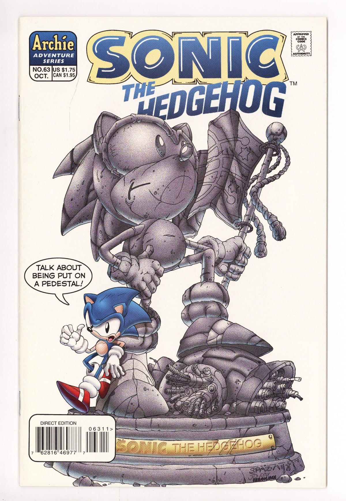 Sonic the Hedgehog Vol 2 63 VF+ (8.5) (1998) 