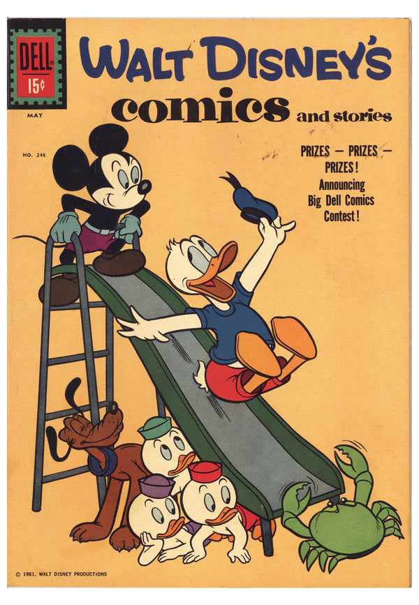 Walt Disney's Comics and Stories Vol 21 8 (248) FN- (5.5) (1961)