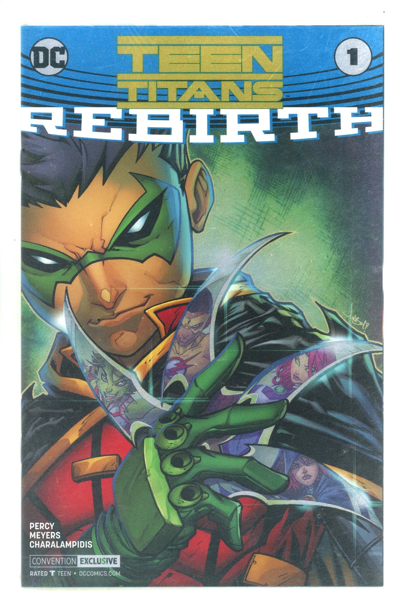 Teen Titans: Rebirth 1 New, Sealed (2016) Foil Convention Variant 