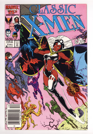 Classic X-Men Vol 1 4 High Grade (1986) Newsstand