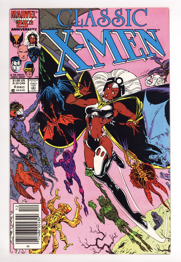 Classic X-Men Vol 1 4 High Grade (1986) Newsstand