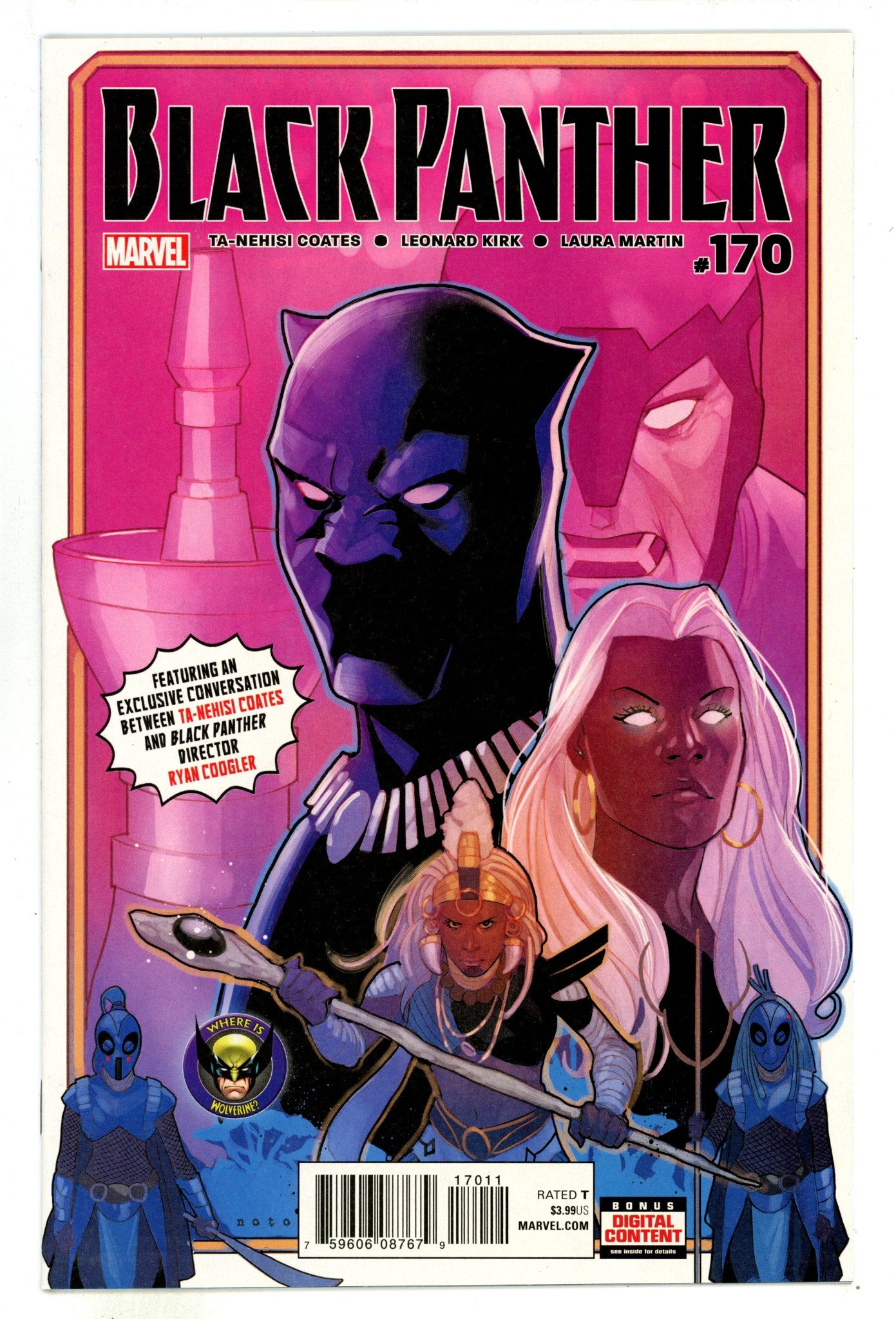 Black Panther Vol 6 170 High Grade (2018) 