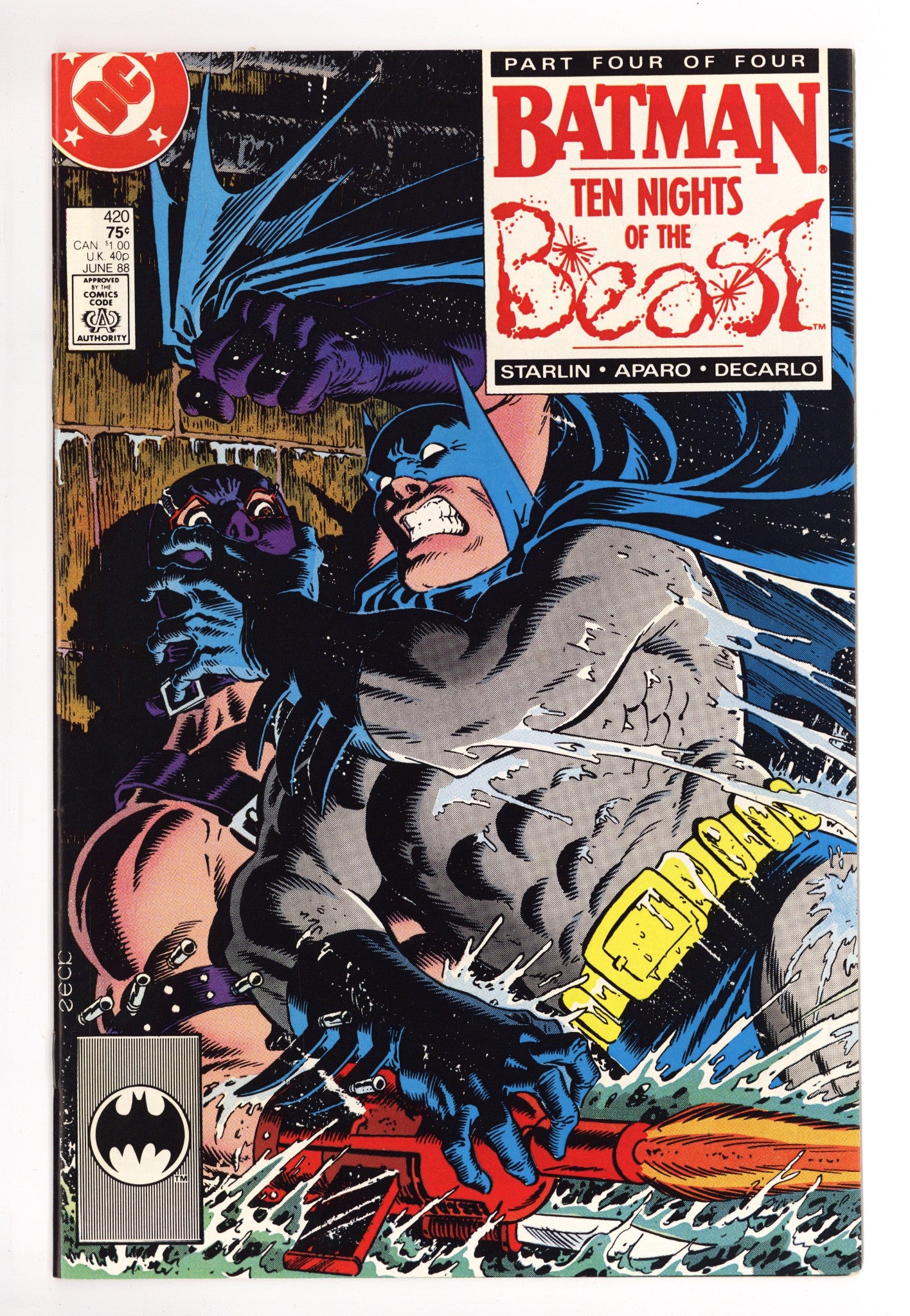 Batman Vol 1 420 VF/NM (9.0) (1988) 