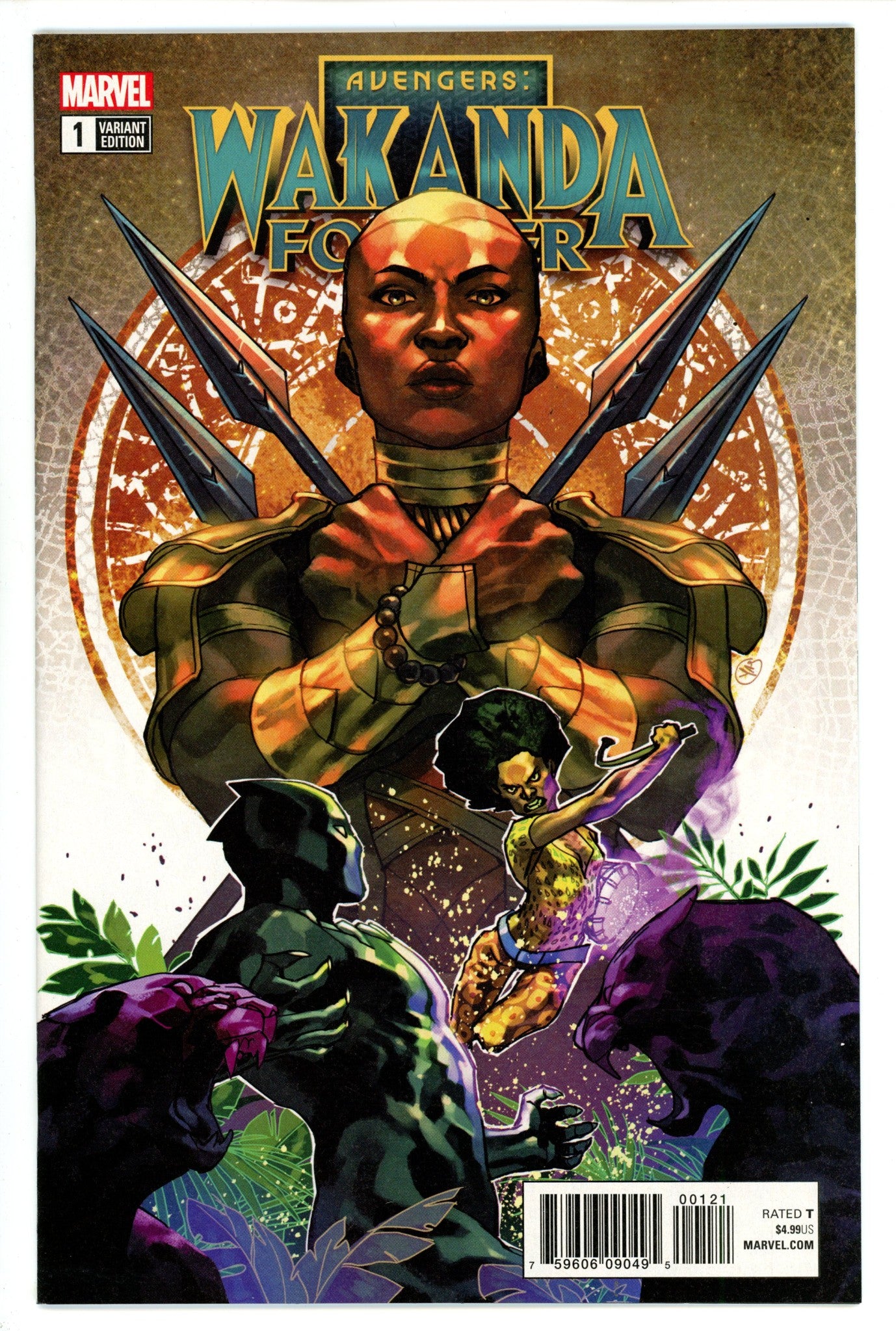 Wakanda Forever: X-Men 1 High Grade (2018) Putri Variant 