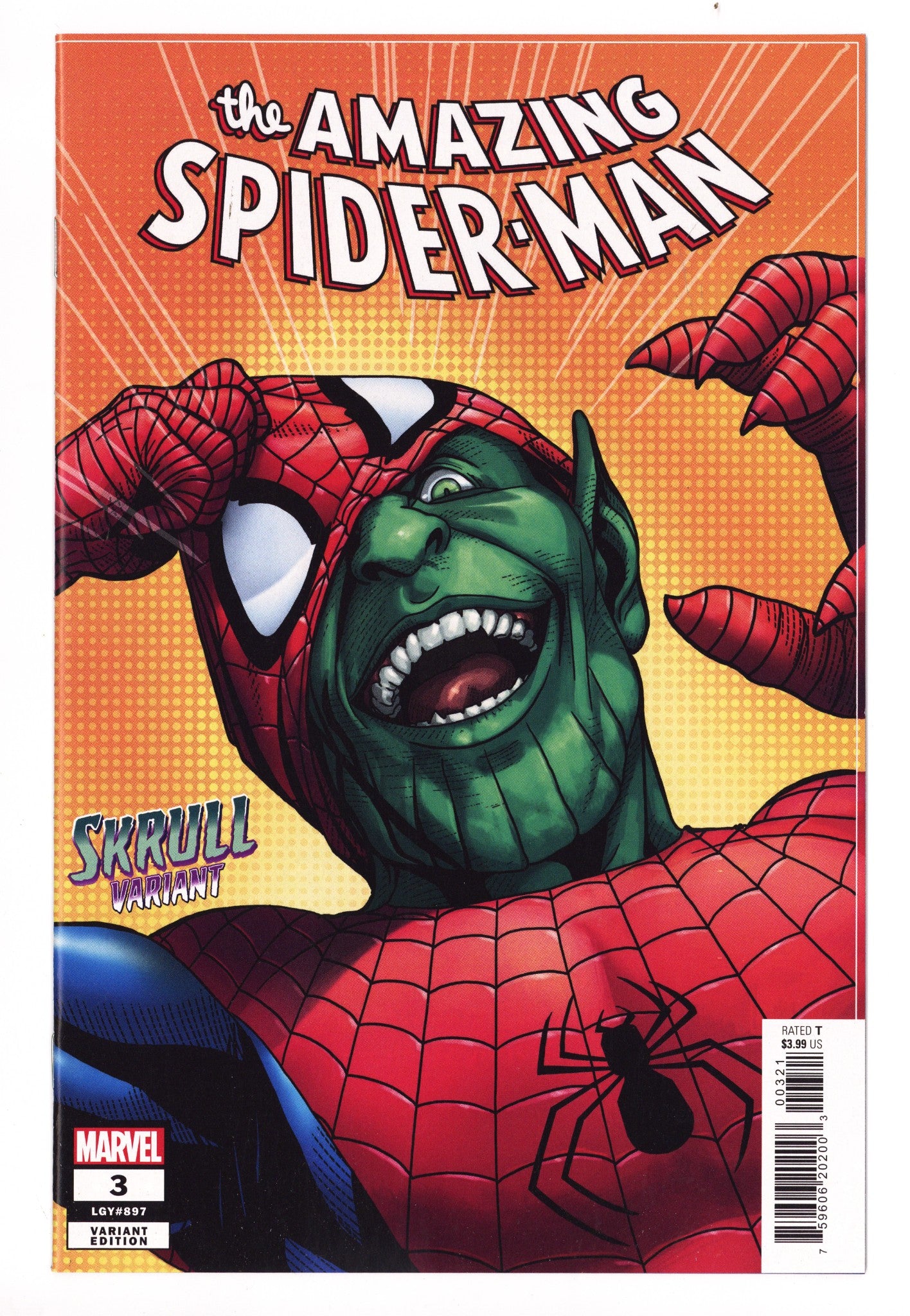 The Amazing Spider-Man Vol 6 3 (897) High Grade (2022) Larroca Variant 