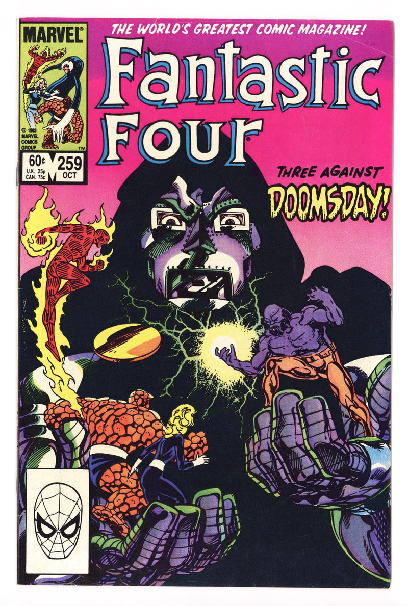 Fantastic Four Vol 1 259 Mid Grade (1983) 