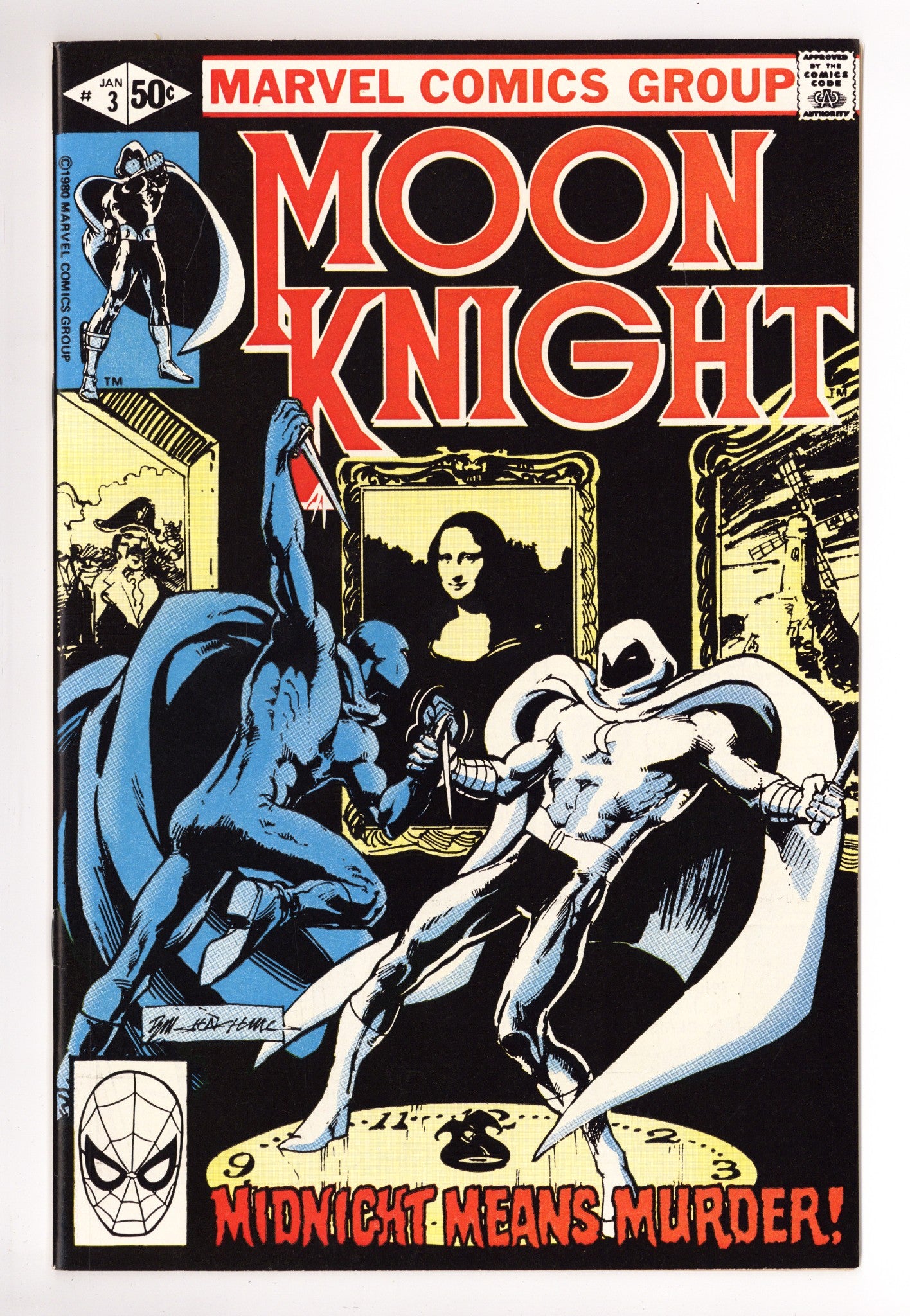 Moon Knight Vol 1 3 NM- (9.2) (1981) 