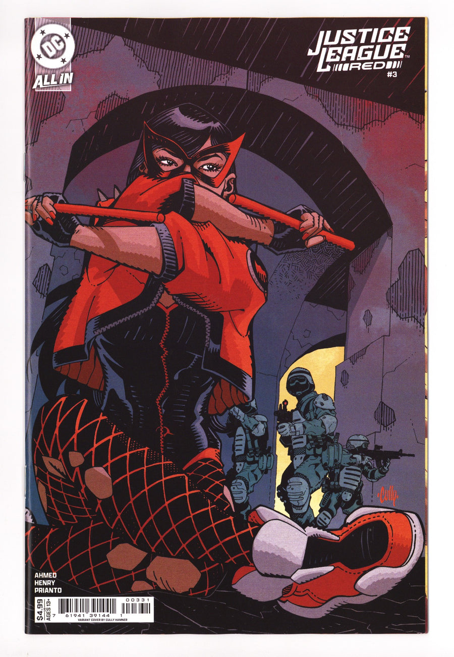 Justice League Red  3 Hamner  Variant   (2025)
