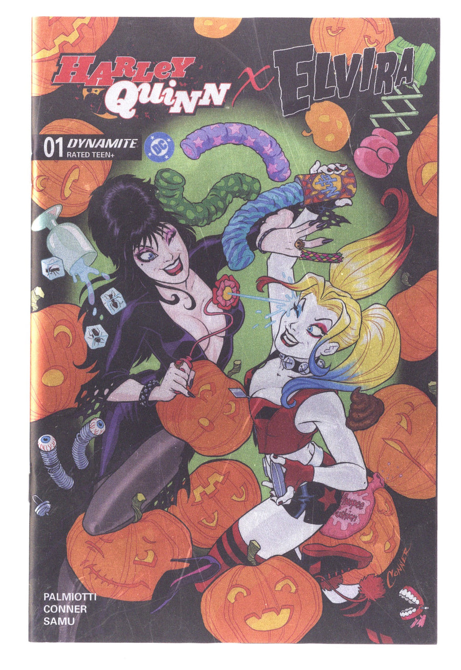 Harley Quinn X Elvira 1 Conner Foil Variant (2025)