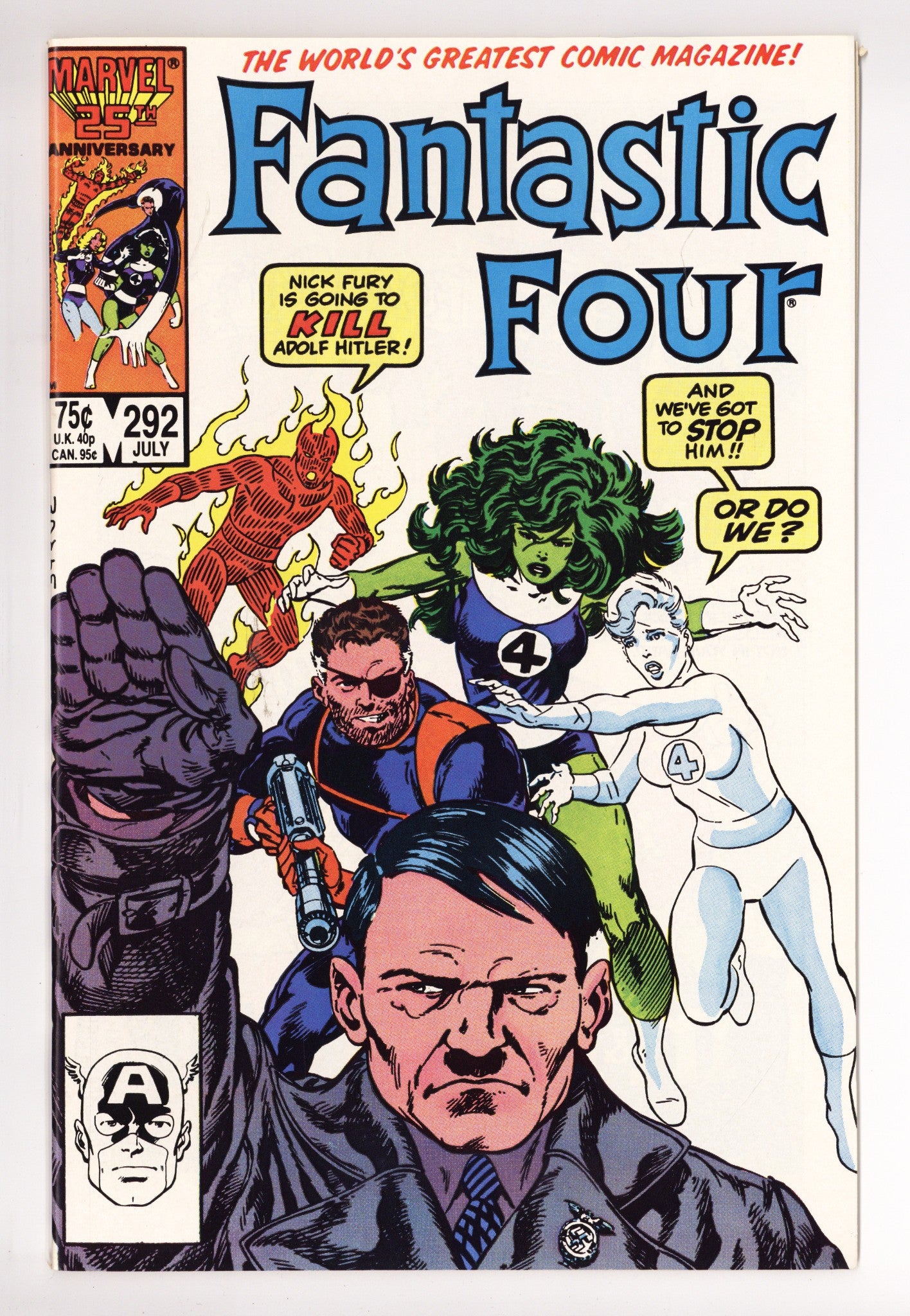Fantastic Four Vol 1 292 High Grade (1986) 