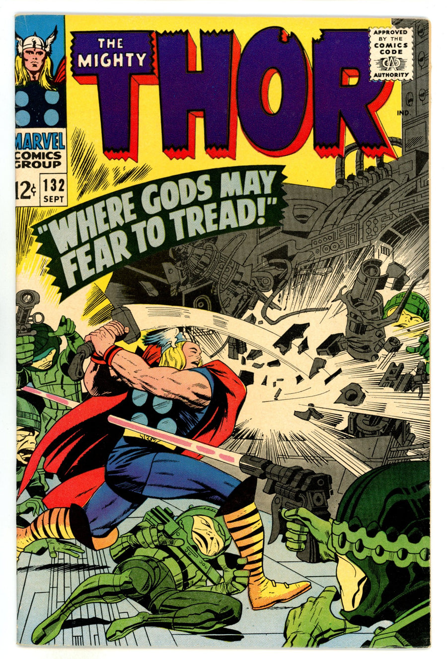 Thor Vol 1 132  VF- (7.5)  (1966)  