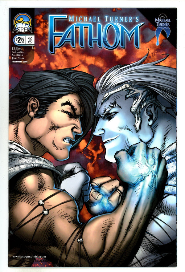 Michael Turner's Fathom Vol 3 3 High Grade (2008)