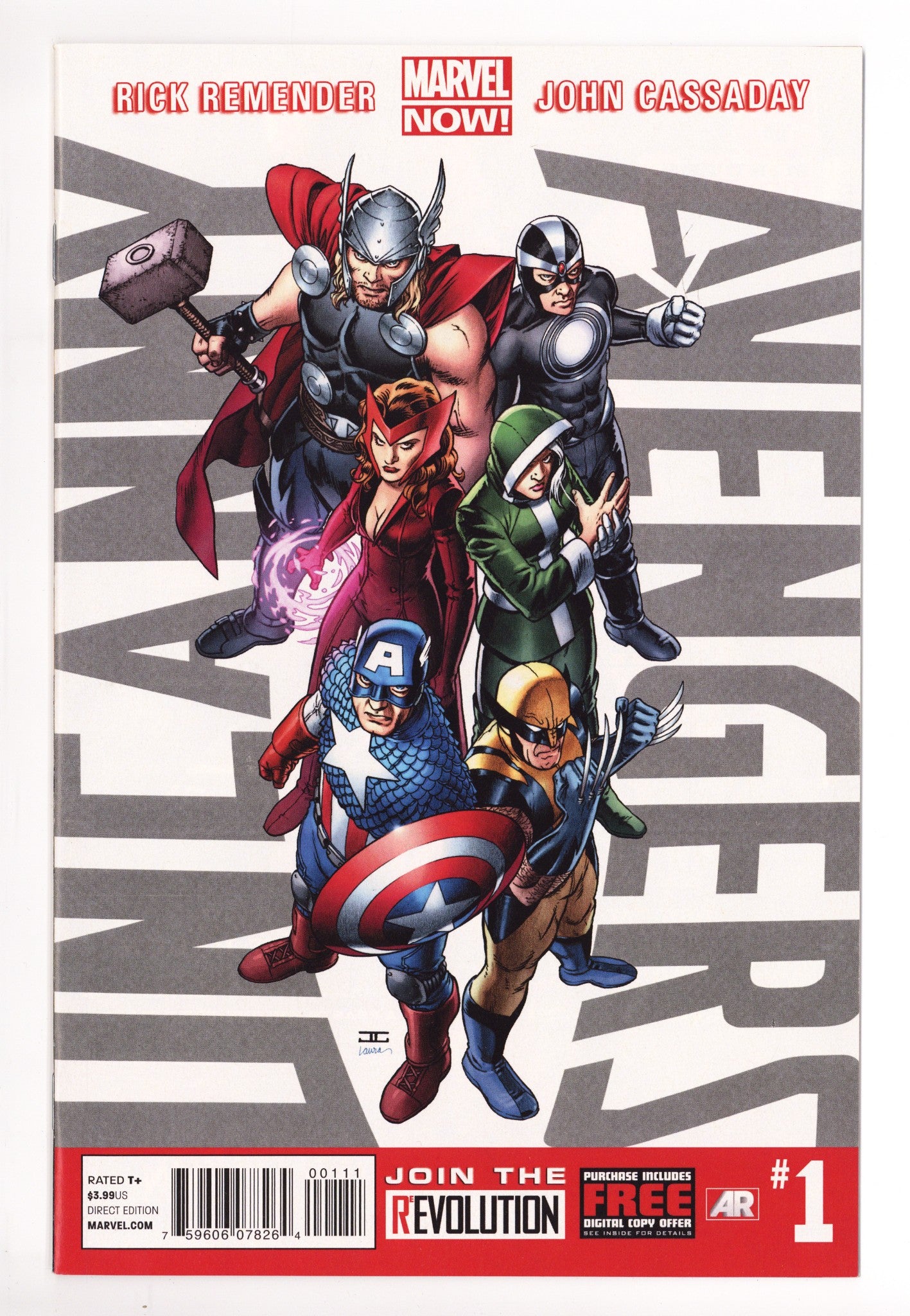 Uncanny Avengers Vol 1 1 High Grade (2012) 
