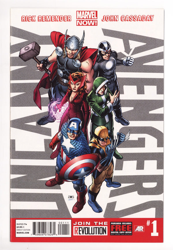 Uncanny Avengers Vol 1 1 High Grade (2012)