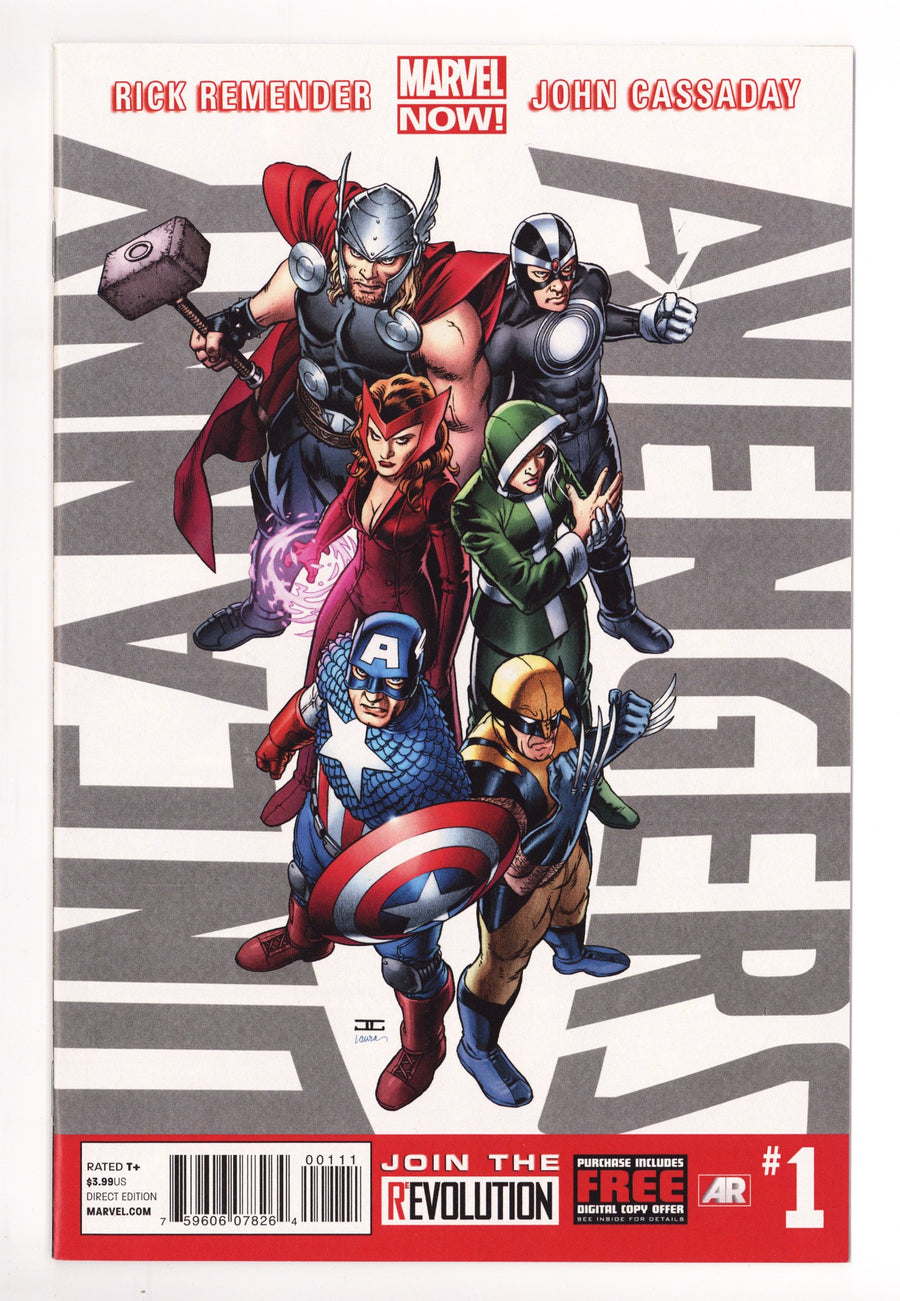 Uncanny Avengers Vol 1 1 High Grade (2012) 