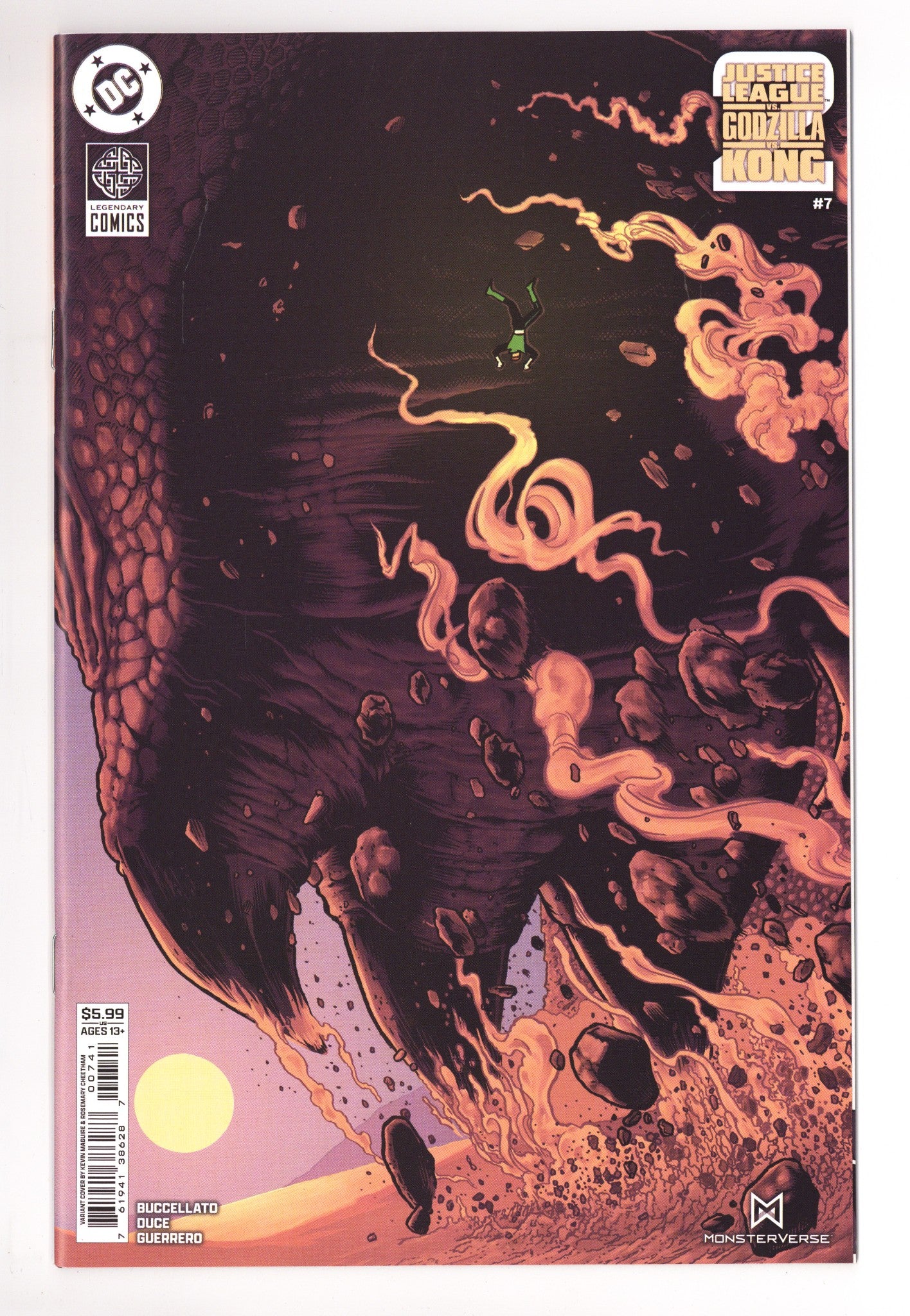 Justice League Vs Godzilla Vs Kong 2 7 Maguire Variant (2025)