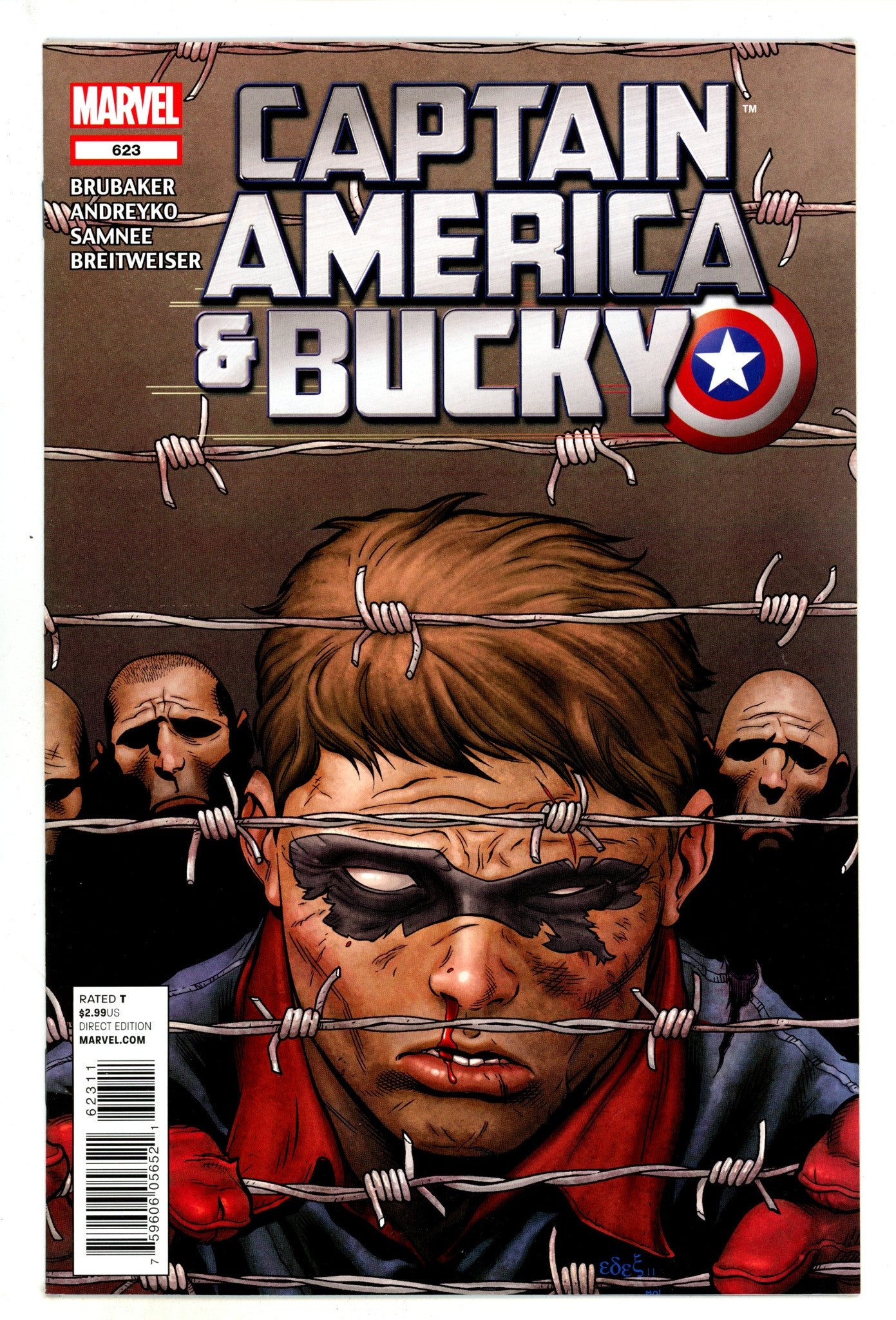 Captain America and Bucky 623 Mid Grade (2011) 