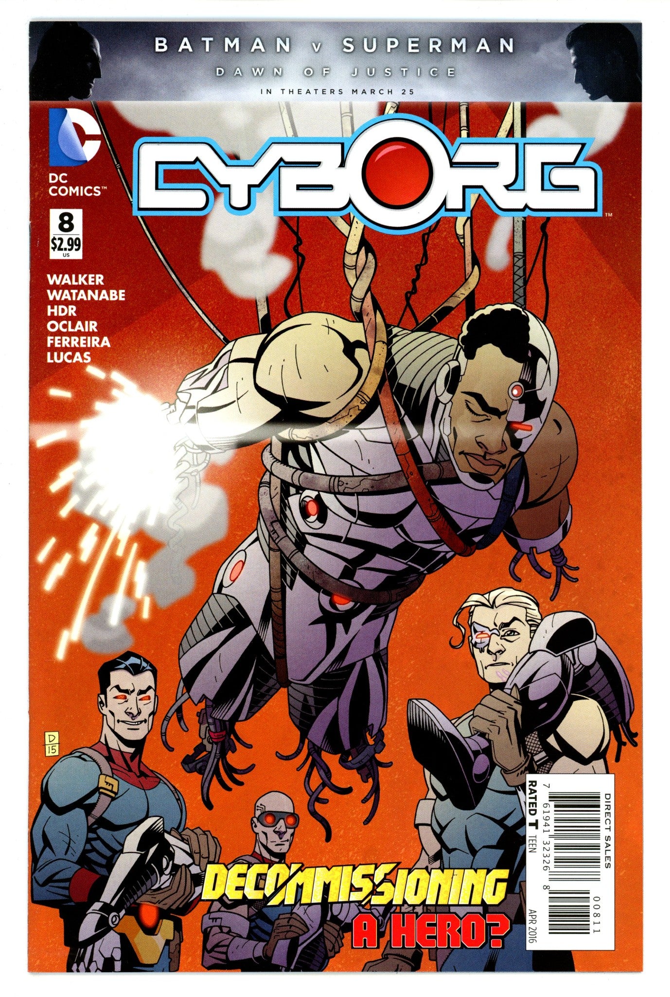 Cyborg Vol 1 8 High Grade (2016) 