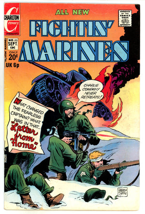 Fightin' Marines 113 VG+ (4.5) (1973) 