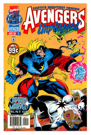Avengers Unplugged 5 VF/NM (1996)