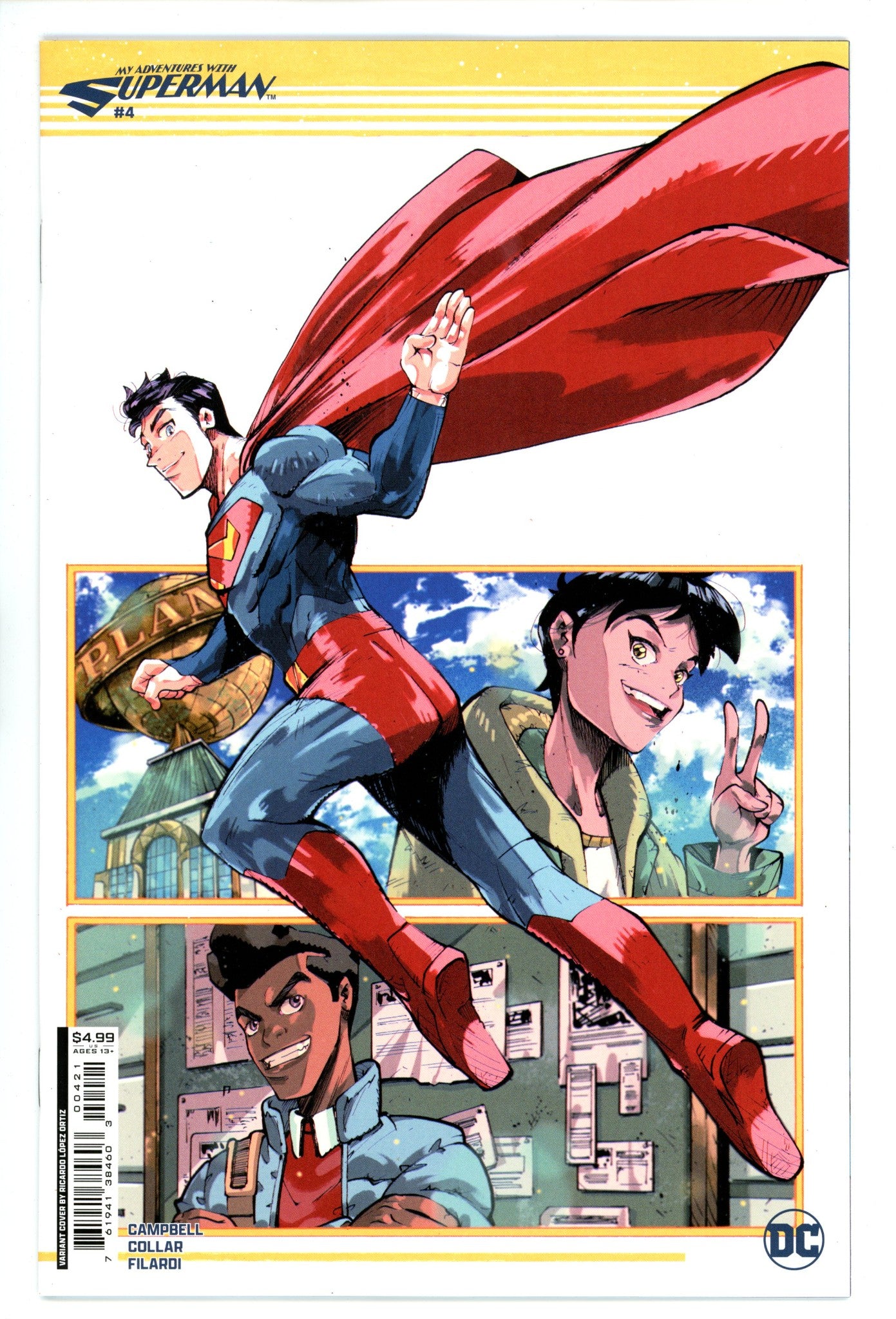 My Adventures With Superman 4 Ortiz Variant (2024)