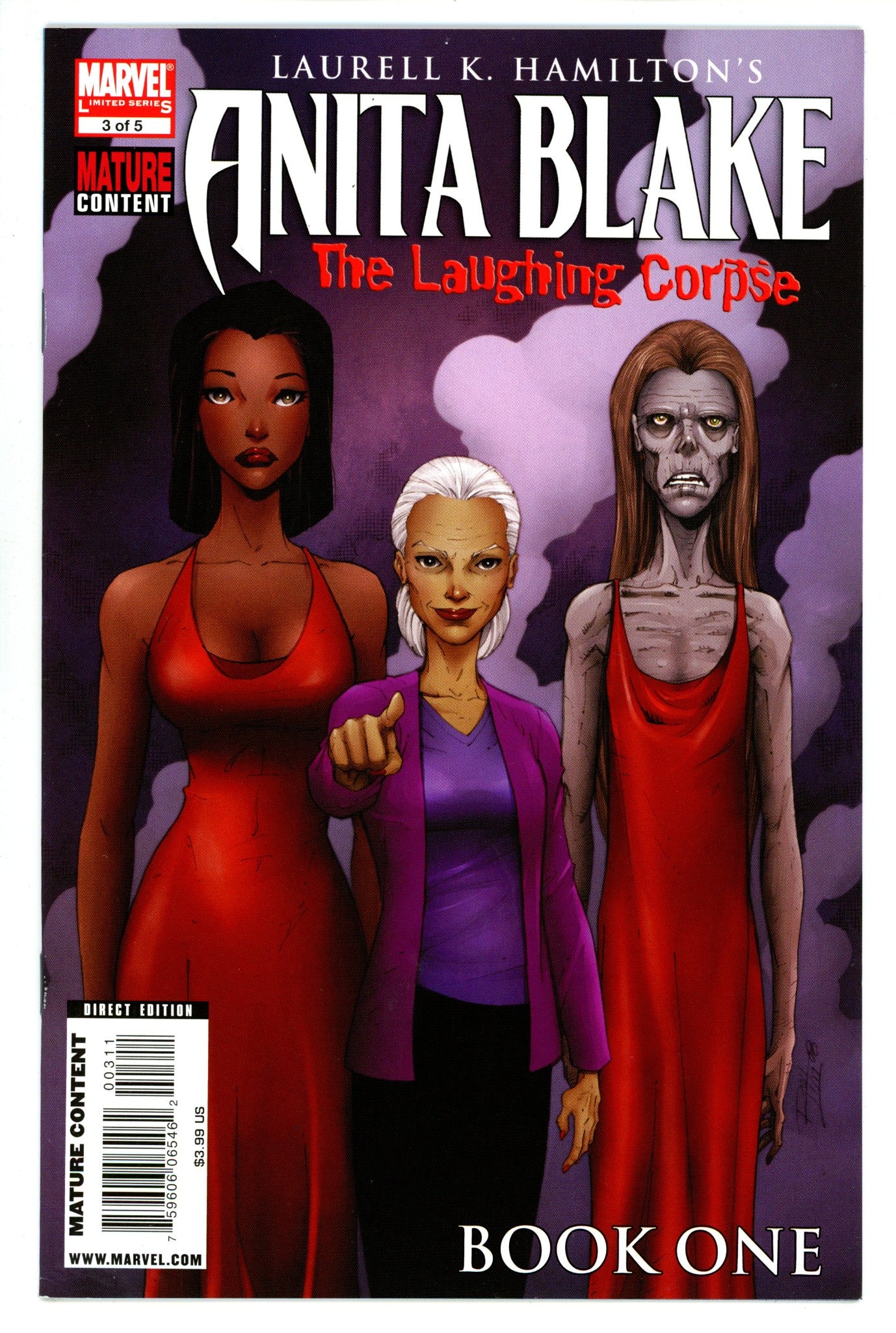 Anita Blake: The Laughing Corpse - Book One 3 High Grade (2009) 