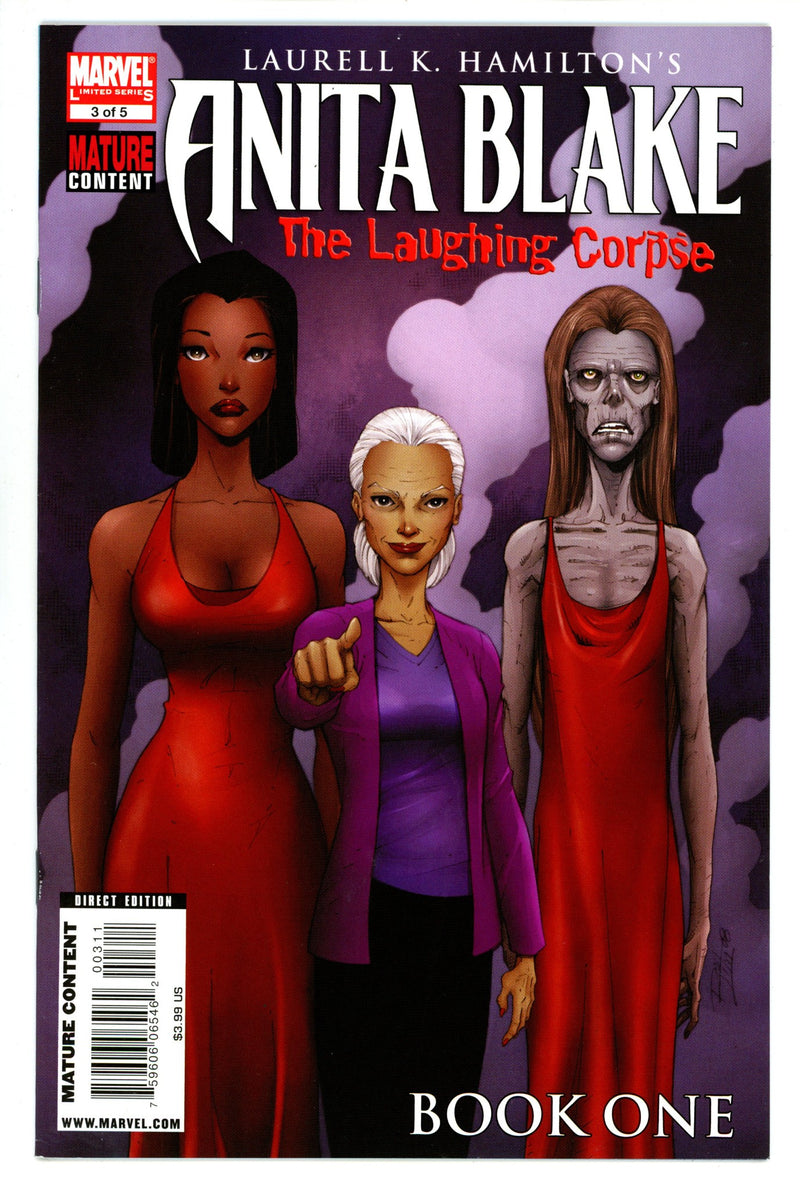 Anita Blake: The Laughing Corpse - Book One 3 High Grade (2009) 