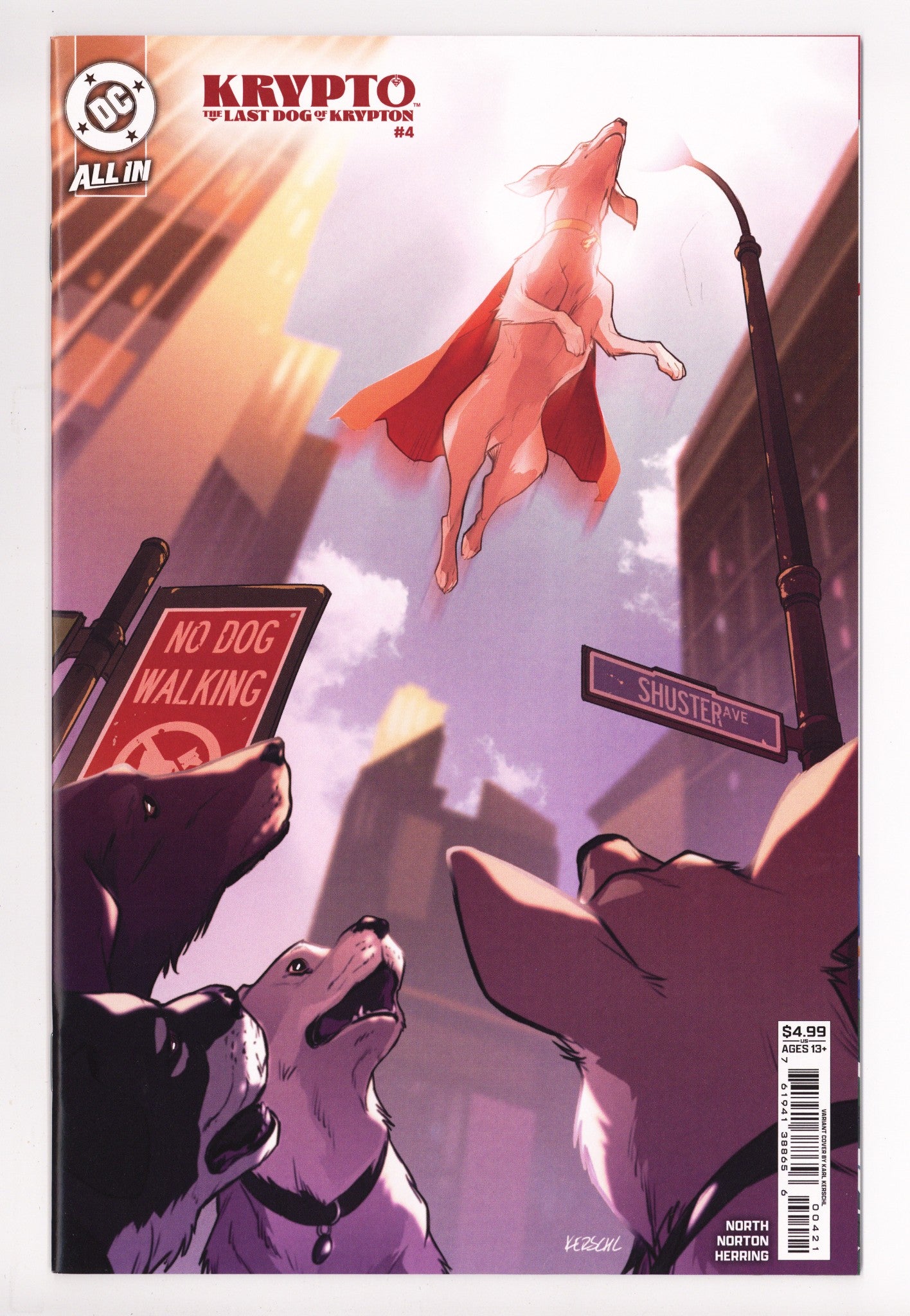 Krypto The Last Dog Of Krypton 4 Kerschl Variant (2025)