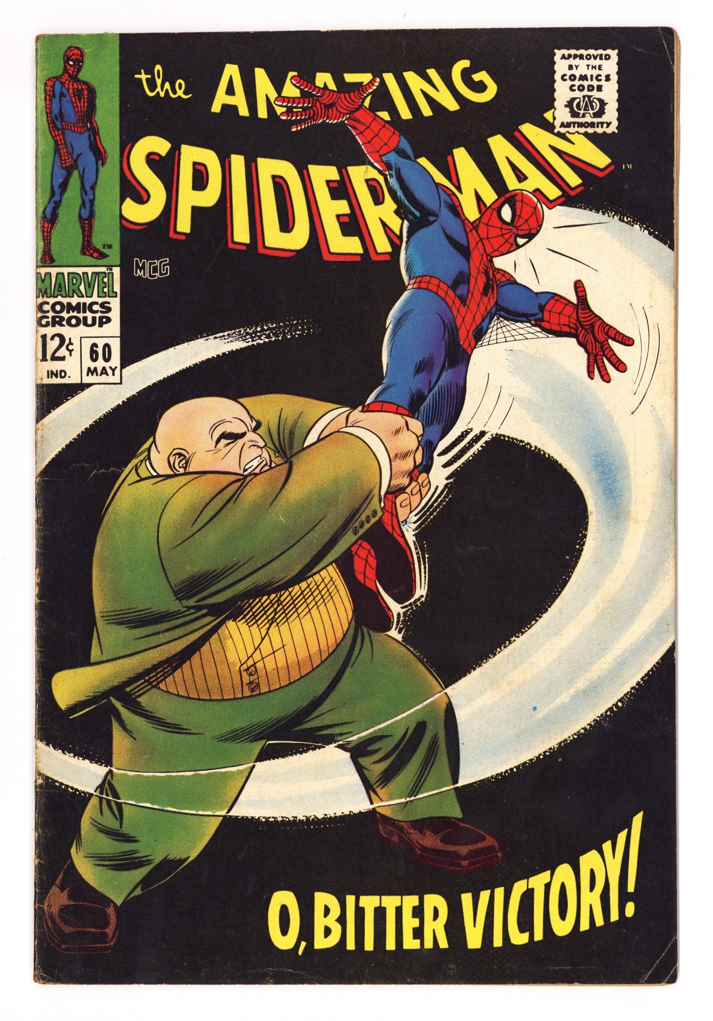The Amazing Spider-Man Vol 1 60 VG+ (4.5) (1968) 
