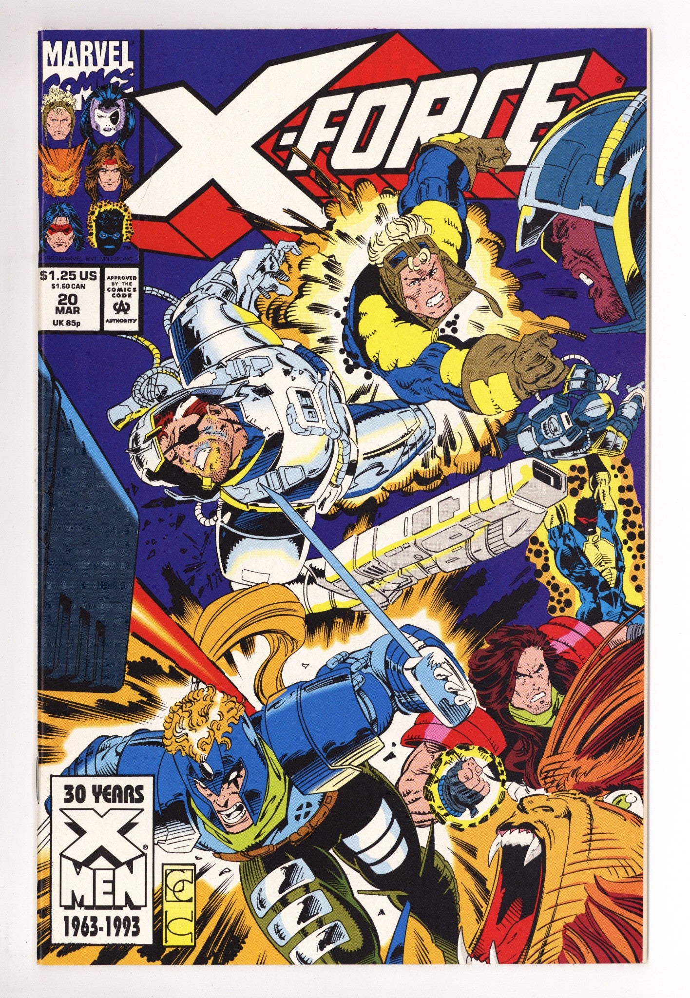 X-Force Vol 1 20 High Grade (1993) 