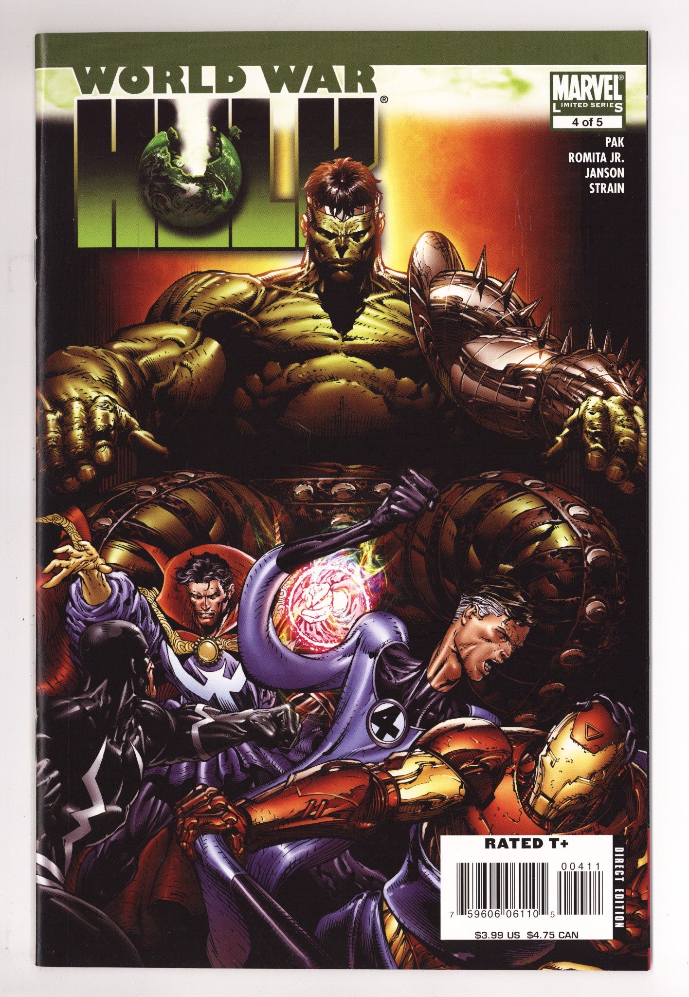 World War Hulk 4 High Grade (2007) 
