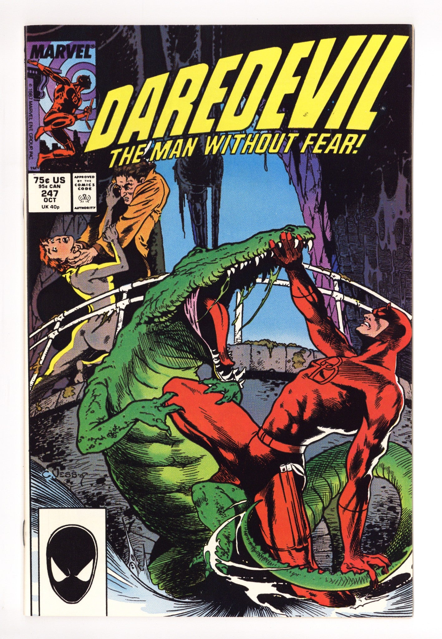 Daredevil Vol 1 247 High Grade (1987) 