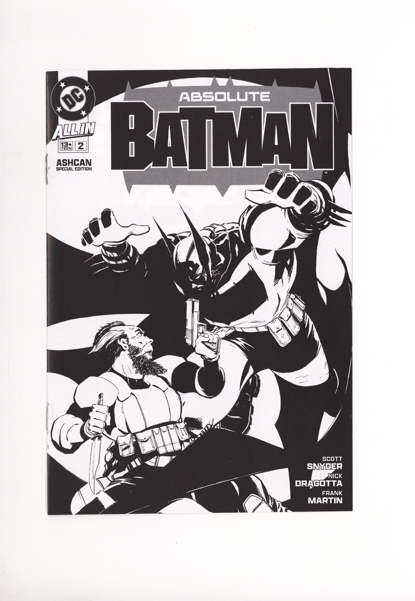 Absolute Batman 2 NM- (9.2) (2024) Ashcan Exclusive Variant 