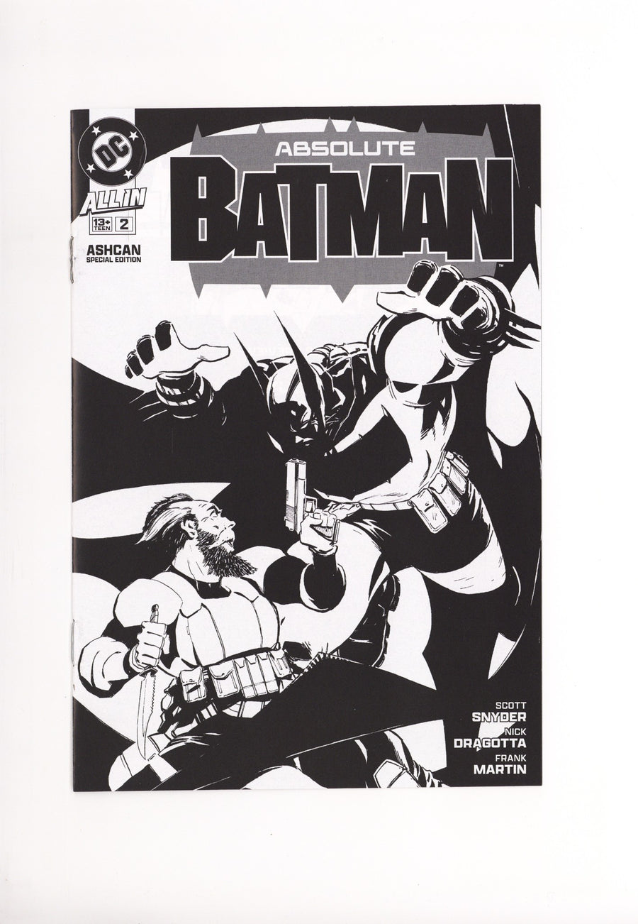 Absolute Batman 2 NM- (9.2) (2024) Ashcan Exclusive Variant 