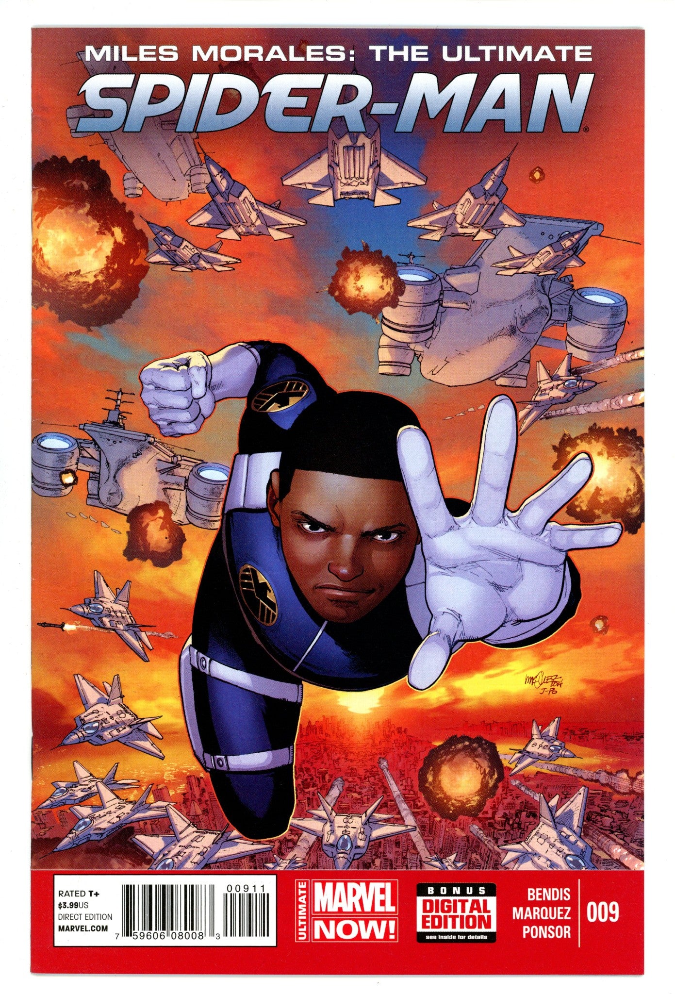 Miles Morales: Ultimate Spider-Man 9 High Grade (2015) 