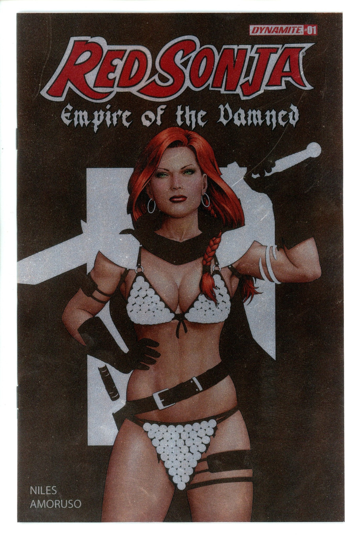 Red Sonja Empire Damned 1 Christopher Foil Incentive Variant (2024)