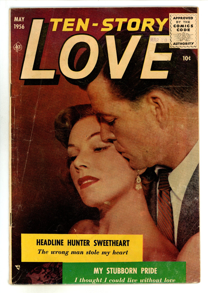 Ten-Story Love  4 / 208  VG- (3.5)  (1956)  