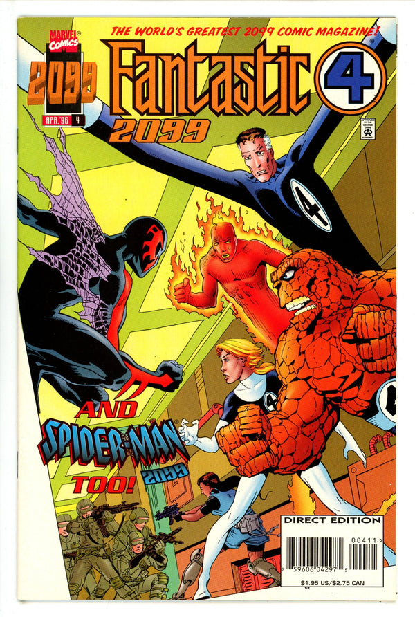 Fantastic Four 2099 4 High Grade (1996)