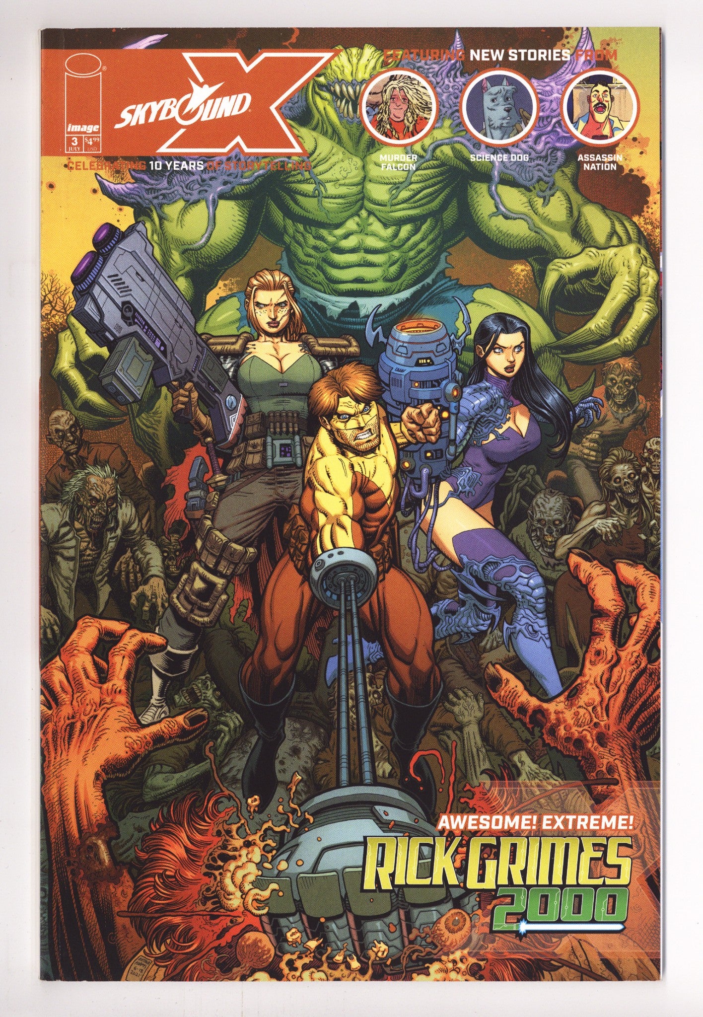 Skybound X 3 High Grade (2021) 