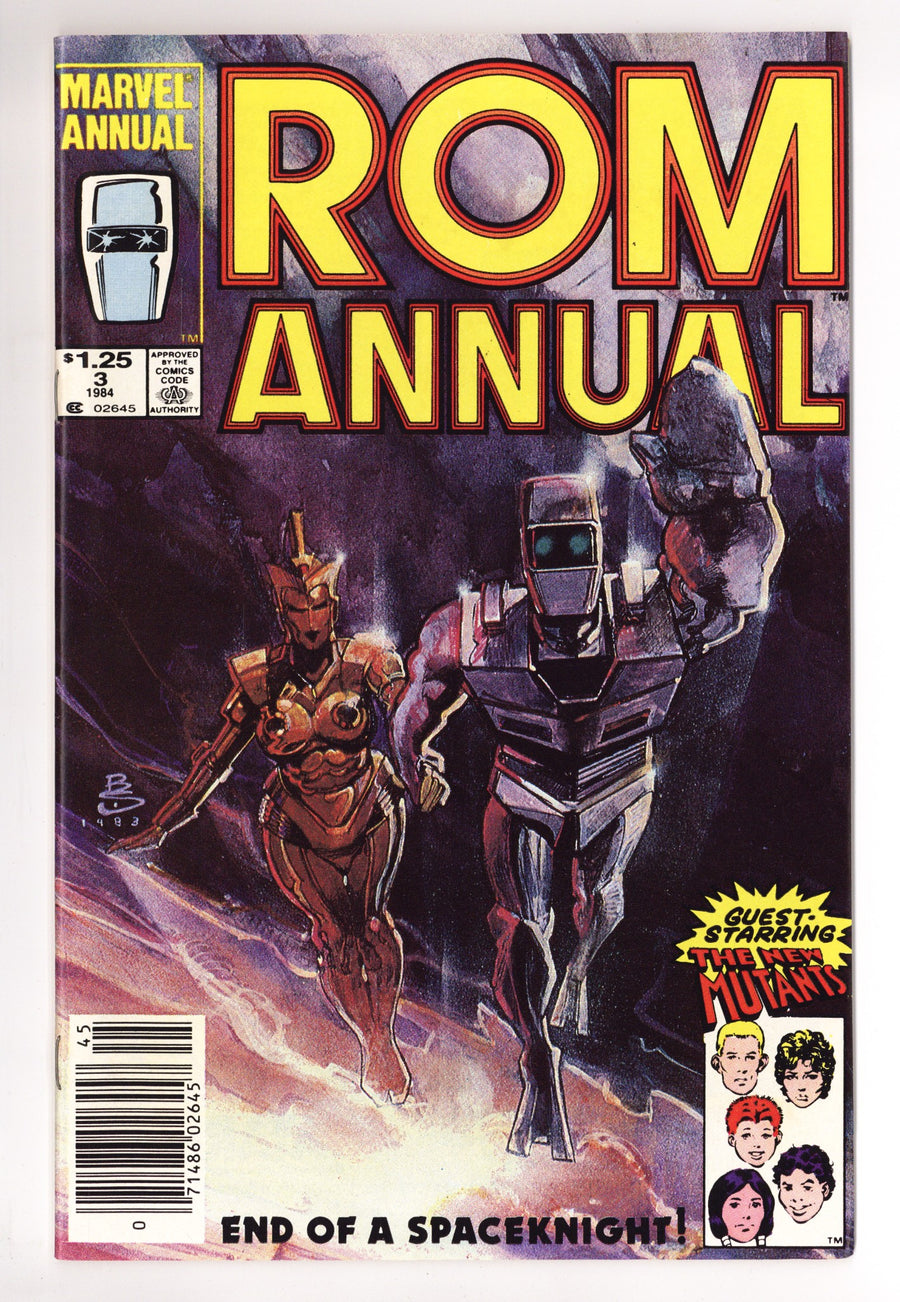 Rom Annual Vol 1 3 NM- (9.2) (1984) Canadian Price Variant 