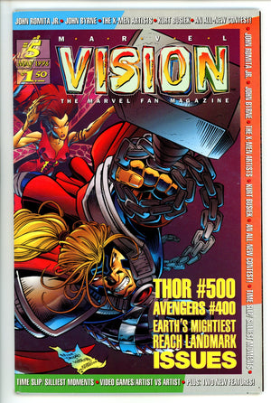 Marvel Vision 5 Mid Grade (1996)