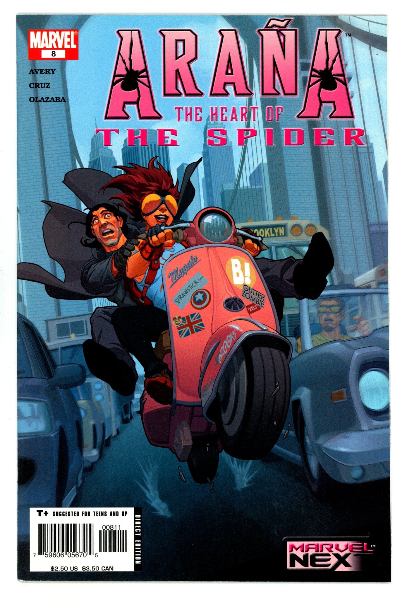 Arana: The Heart of the Spider  8  High Grade  (2005)  