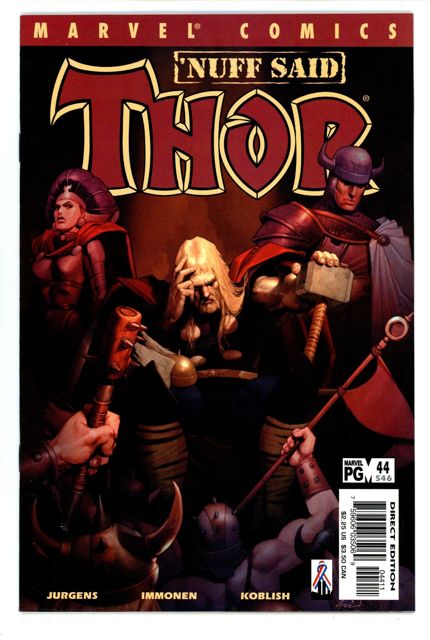 Thor Vol 2 44 (546) High Grade (2002) 
