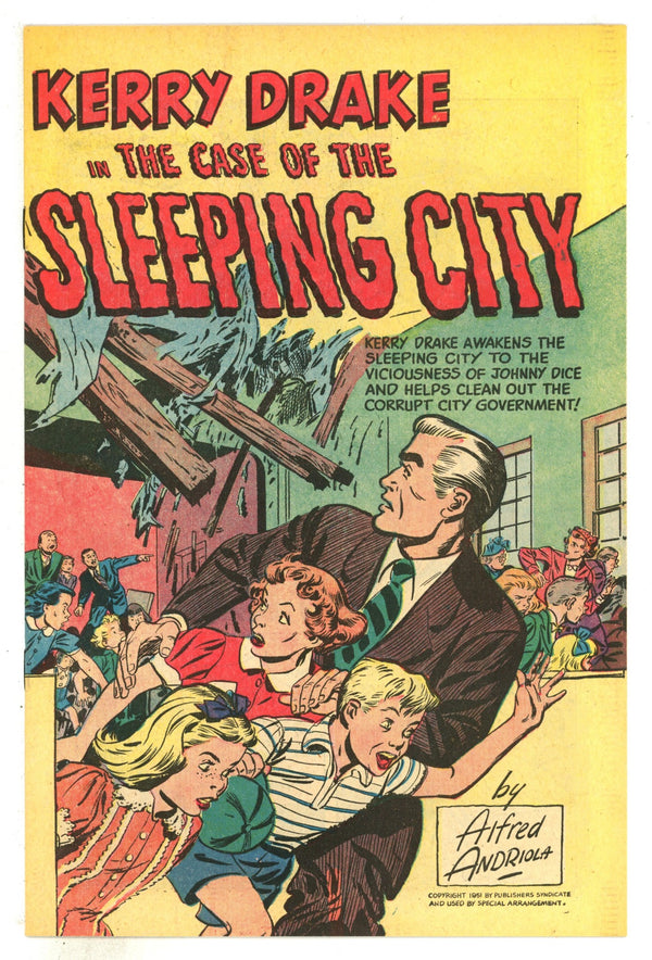 Kerry Drake in the Case of the Sleeping City [nn] NM- (9.2) (1951)