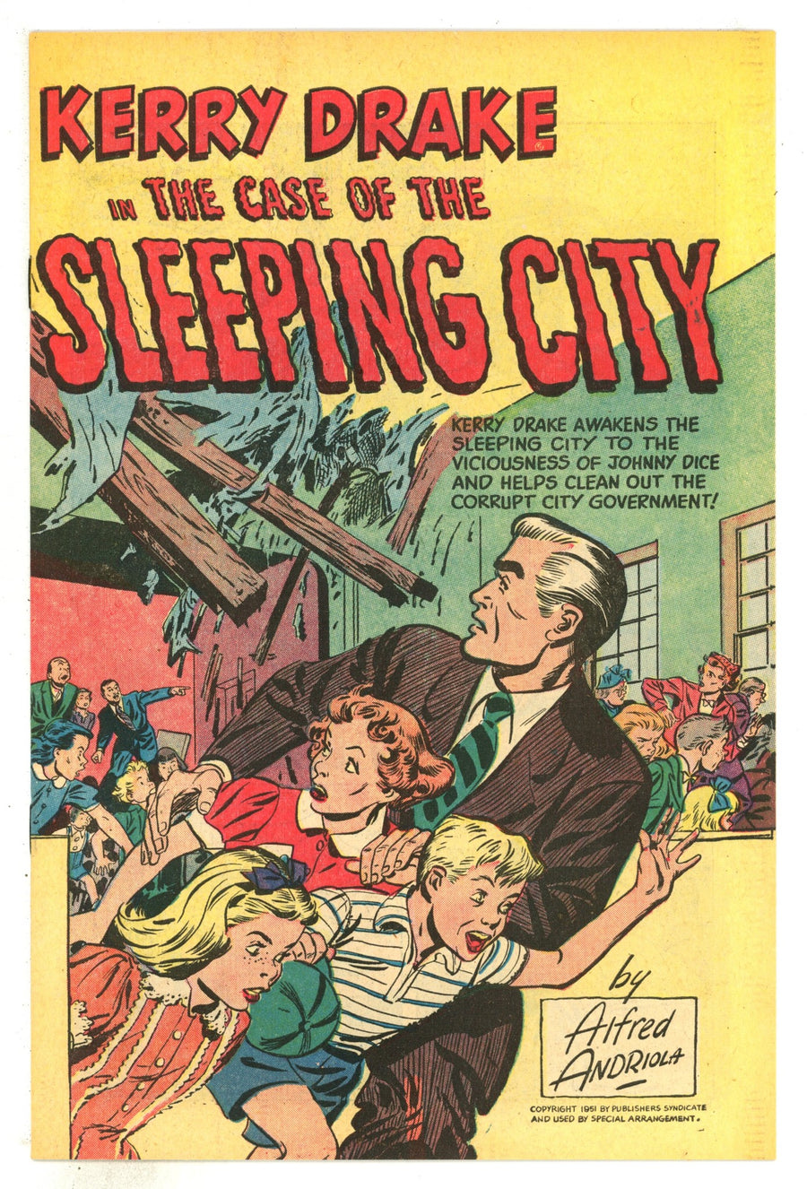 Kerry Drake in the Case of the Sleeping City [nn] NM- (9.2) (1951) 