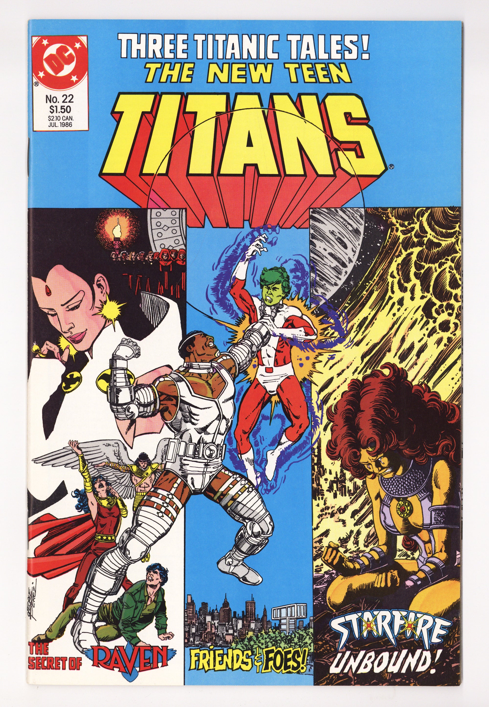 The New Teen Titans Vol 2 22 High Grade (1986) 