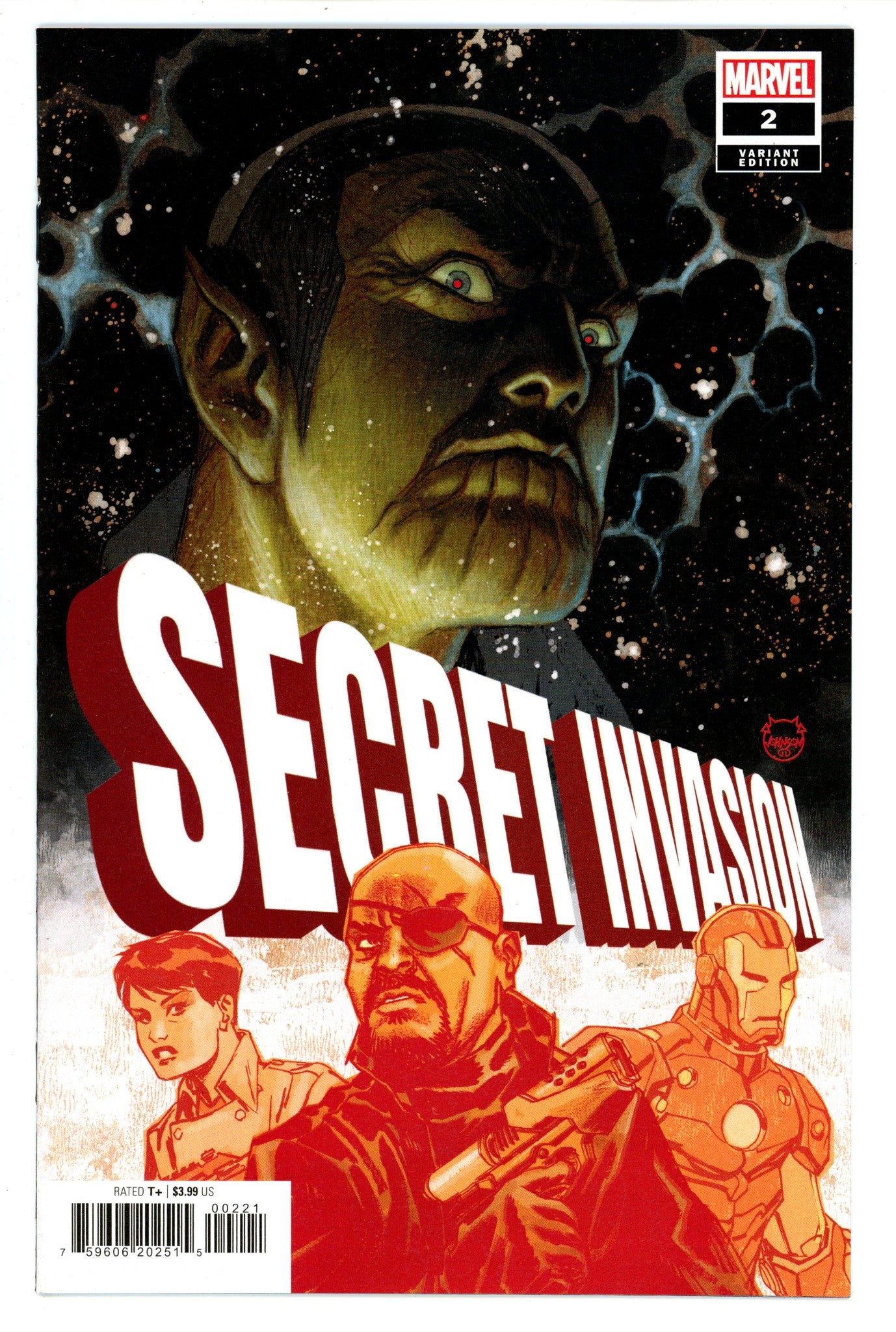 Secret Invasion Vol 2 2 High Grade (2023) Johnson Variant 
